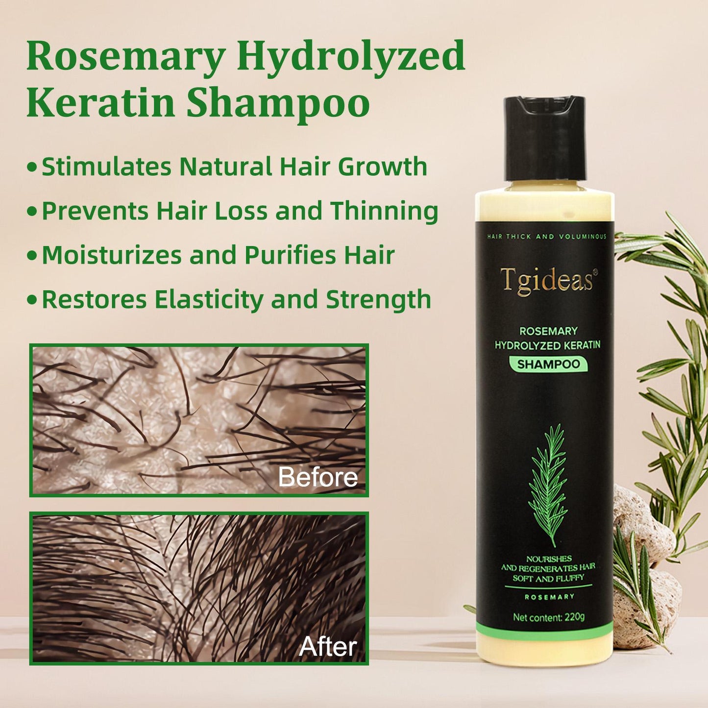 Tgideas Rosemary Shampoo-220g
